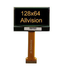 OEM de module d'affichage de pouce OLED de la couleur 1,6/ODM jaunes QG-2864GSYDG01 disponible