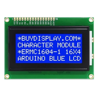 Affichage LCD à haute définition 1604 caractères STN bleu négatif 16X4 monochrome