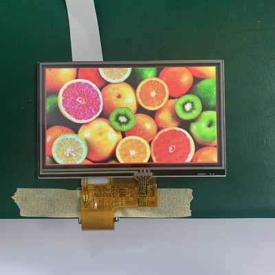 Affichage LCD TFT de 5' 480rgbx272 points avec rétroéclairage LED blanc