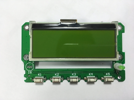 120*32 Module LCD graphique Stn positif jaune/vert transflectif Sbn1661 avec rétroéclairage 6h
