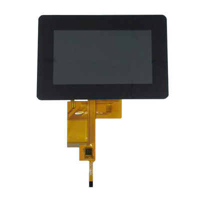 Le panneau capacitif 480x800 de l'écran tactile PCT TFT LCD de 4,3 pouces pointille