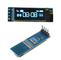 Publication périodique 0,91&quot; bleu de 0,91 pouces 128x32 I2C IIC conducteur du module SSD1306 d'affichage d'affichage à cristaux liquides d'OLED