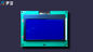 Impression de couleurs faite sur commande de l'écran 3 d'affichage à cristaux liquides d'angle de visualisation large superbe PRYD2003VV-B