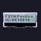 Type affichage fait sur commande 128x32 Dot Matrix Graphic Lcd Display RYG12832A de DENT d'affichage à cristaux liquides