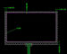 écran résistif d'affichage à cristaux liquides du panneau CDG8671-7.0 IPS d'affichage à cristaux liquides de contact de 350cd/m2 4.3in