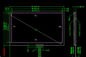 écran résistif d'affichage à cristaux liquides du panneau CDG8671-7.0 IPS d'affichage à cristaux liquides de contact de 350cd/m2 4.3in