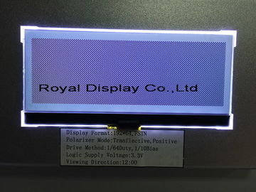 point de Dot Matrix Lcd Module With ST7529 240X80 d'alimentation de l'énergie 3.3V