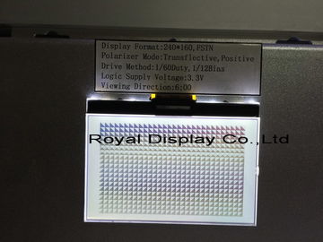 module graphique d'affichage à cristaux liquides d'alimentation de l'énergie 3.3V avec le contre-jour blanc de ST7586S LED