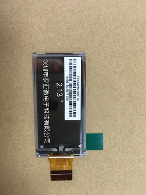 L'affichage 122x250 d'encre de pouce E du rectangle 2,13 pointille le blanc noir de couleurs de l'encre 2 d'E