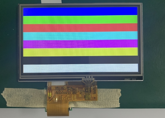Module d'affichage à cristaux liquides de TFT d'interface de RVB 5 pouces 480×272 affichage couleur d'IPS