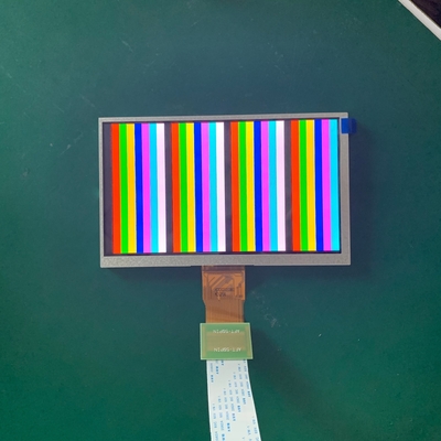 500nit pouce 1000 adapté aux besoins du client de la résolution RVB 7 de la lente 1024x600 TFT LCD avec l'écran tactile
