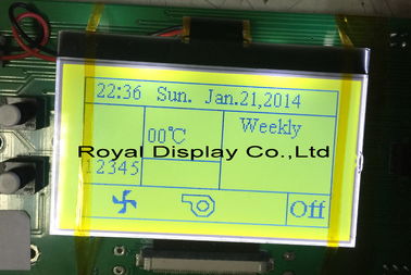 Opération large de Dot Matrix Lcd For Fireplace RYG180100A du conducteur UC1698