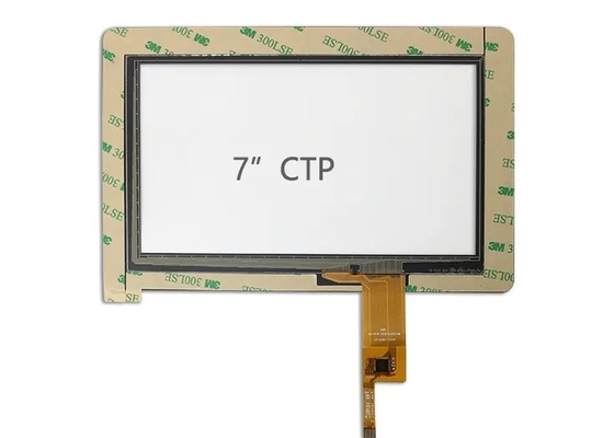 L'écran tactile capacitif fait sur commande I2C de PCT connectent 7 le panneau multi d'écran tactile de pouce PCAP