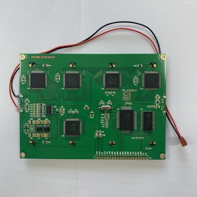 Alimentation graphique du module 5.0V d'affichage à cristaux liquides de points du positif 240x128 d'OIN STN de RoHS