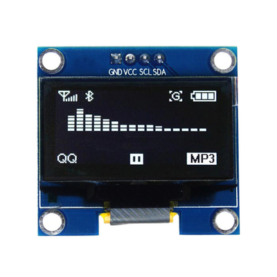 Couleur à contraste élevé 0,96 " OLED Module d'affichage 128X64 Points Écran Matrice