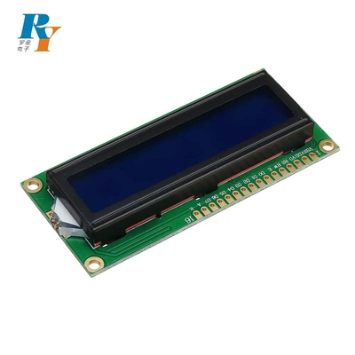 5V rétroéclairage blanc 16x2 caractère STN Affichage LCD bleu négatif avec IC AIP31066