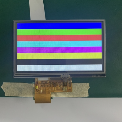 Affichage LCD TFT de 5' 480rgbx272 points avec rétroéclairage LED blanc