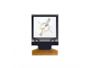 34 broches FPC RGB 96x96 Module de pixels couleur complète Affichage LCD OLED de 1,12 '