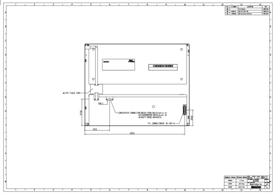 Le module LCD TFT Innolux est de 10,4 pouces 640*480 RGB VGA 1500:1