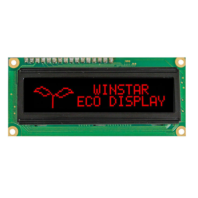 2.4' 100*16 points Module OLED monochrome Affichage industriel/médical WEG010016A