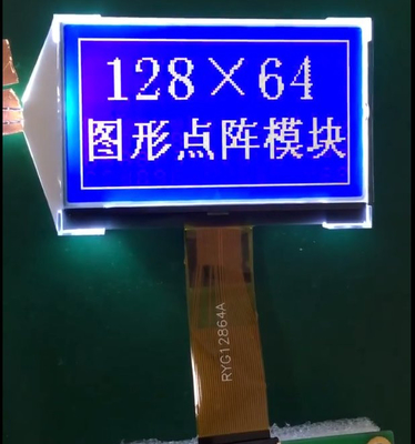 Module LCD monochrome petit graphique 128*64 avec interface NT7107/NT7108 6800 personnalisable