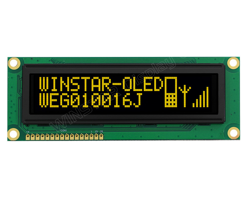 Module LCD OLED 3,84' 100*16 Graphique Super large température 5,0v remplacement Winstar