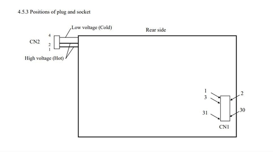 6.5' TFT LCD Module VGA Industriel 640*RGB*480 NEC Affichage original Petite quantité de produit