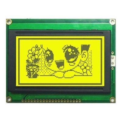 Module LCD graphique STN 6H avec SED1560 Affichage jaune vert à température large personnalisable