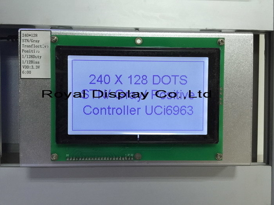 240*128 Module LCD graphique FSTN avec écran industriel à large température T6963C