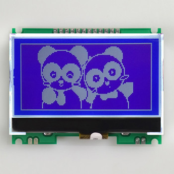 256*128 Module LCD graphique à large température Winstar 100% Remplacer l'écran industriel