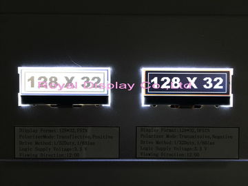Type affichage fait sur commande 128x32 Dot Matrix Graphic Lcd Display RYG12832A de DENT d'affichage à cristaux liquides