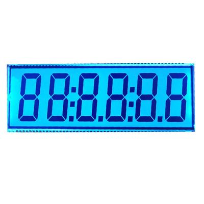 Positif de 7 du segment 5V 6 de chiffre de carburant de distributeur d'affichage à cristaux liquides TN d'affichage