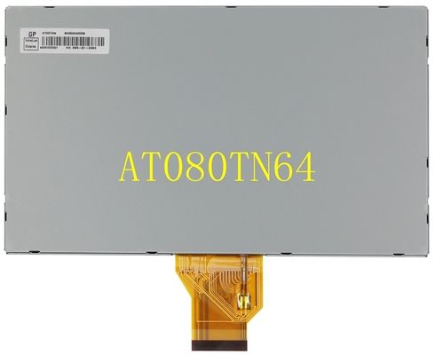 At080tn64 Innolux 8" panneau des véhicules à moteur d'affichage à cristaux liquides d'affichage de RVB-rayure de LCM 800X480