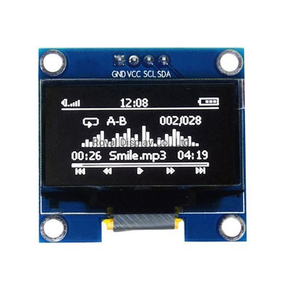 1,3 contrôleur de vente chaud de l'interface SSD1306 du module 128x64 Iic d'affichage de pouce OLED avec Blacklight blanc