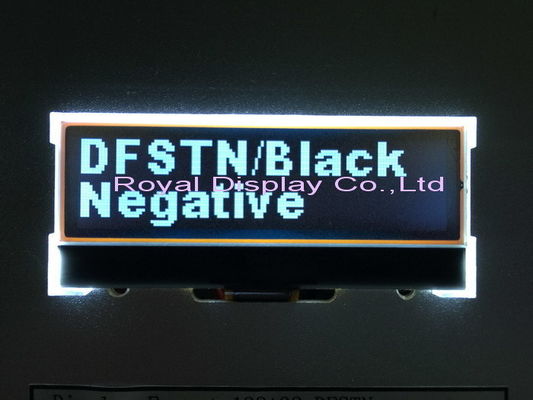 DFSTN/STN 128*32 Dots Black/module négatif blanc d'affichage d'affichage à cristaux liquides du graphique 12832