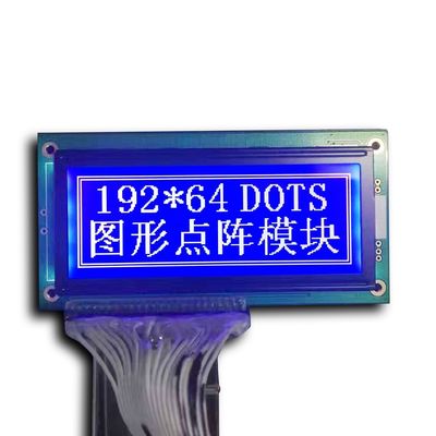 ÉPI monochrome FFC FSTN de fond d'affichage d'affichage à cristaux liquides de Dfstn 192×64 Dots Cog