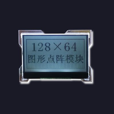 Ligne transmissive positive du module 128×64 DOT Matrix Cog FPC d'affichage à cristaux liquides de GV FSTN de ST7565R