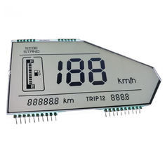 7 Segment Motorcycle Speedometer TN LCD Screen Transflective/Positive/ Negative