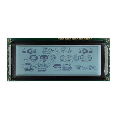 dent FPC de Pin Stn Blue Yg Mono de pouce 20 du module 4,05 d'affichage à cristaux liquides de 192X64 Dots Graphic