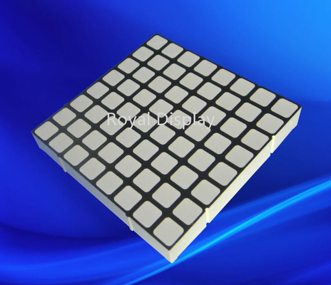 Les pixels du module 6mm d'affichage matriciel de LVDS LED ajustent 8X8 RVB 20mA