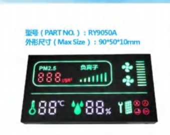 polarité de cc de module d'affichage à LED du segment 100000hours pour le climatiseur