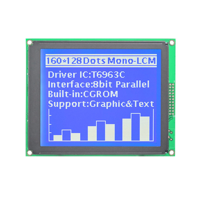 160x128 points STN FSTN graphique COB T6963C pilote IC module d'affichage LCD