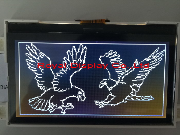 Module graphique LCD 192*48 avec rétroéclairage AT0107 6H 12H Affichage industriel à grande température