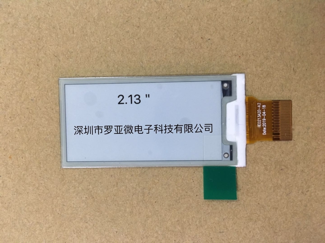 Écran d'étiquette électronique tricolore E0213A26 de 2,13 pouces