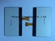 module d'affichage à cristaux liquides de 132X55 Dots Graphic avec contre-jour blanc/ambre de LED