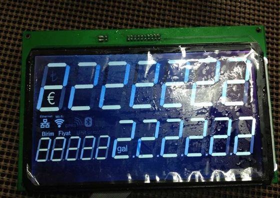 Module LCD DFSTN à transmission négative pour une plage de température super large du distributeur de carburant