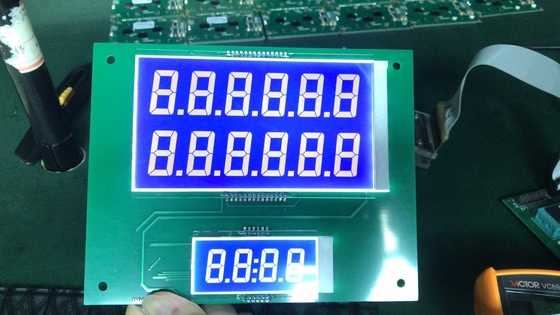 Module LCD DFSTN pour le distributeur de carburant Affichage industriel à température super large Transmissive négatif personnalisable