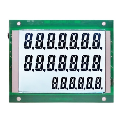 STN Module LCD bleu 6H Moniteur de distributeur de carburant à large température à large température avec PCB