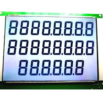 STN Module LCD bleu 6H Moniteur de distributeur de carburant à large température à large température avec PCB