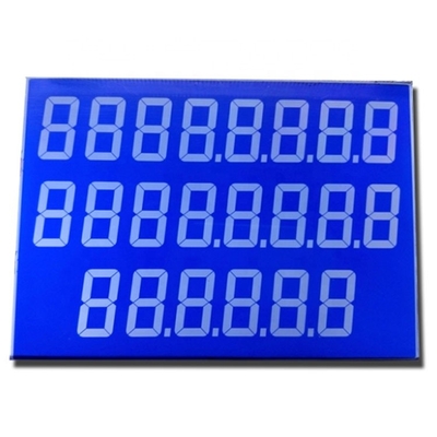 STN Module LCD bleu 6H Moniteur de distributeur de carburant à large température à large température avec PCB